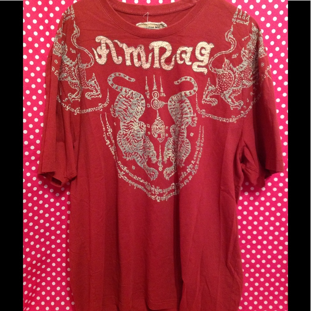 Mens American Rag Tshirt Red XXL!